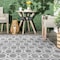 Nuloom Fae Geometric Machine Washable Indoor/Outdoor Area Rug 8ft BIFR02B-S808 - alternate 7